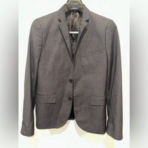 H&M slim fit gray jacket 34R